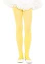Girls Yellow Opaque Tights UPD