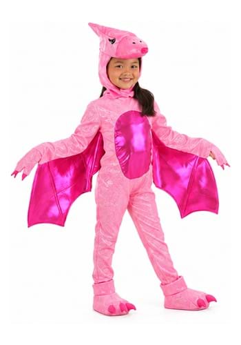 Kids Pink Pterodactyl Costume 1