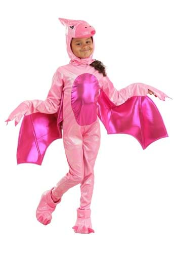 HalloweenCostumes.com Small Pterodactyl Costume for Kids, Green/Yellow