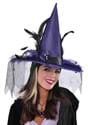 Deluxe Purple Witch Hat