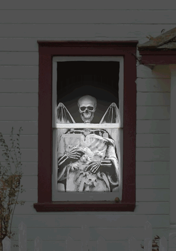 Angel to Demon Light Changing Window Poster