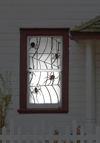 Spider Stickers & Webs Make a Scene Decoration | Spider Decorations