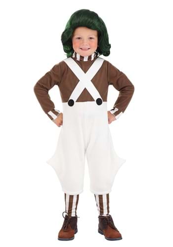 Toddler Willy Wonka Oompa Loompa Costume