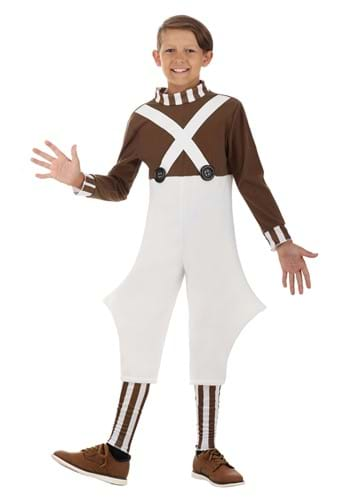 Child Willy Wonka Oompa Loompa Costume