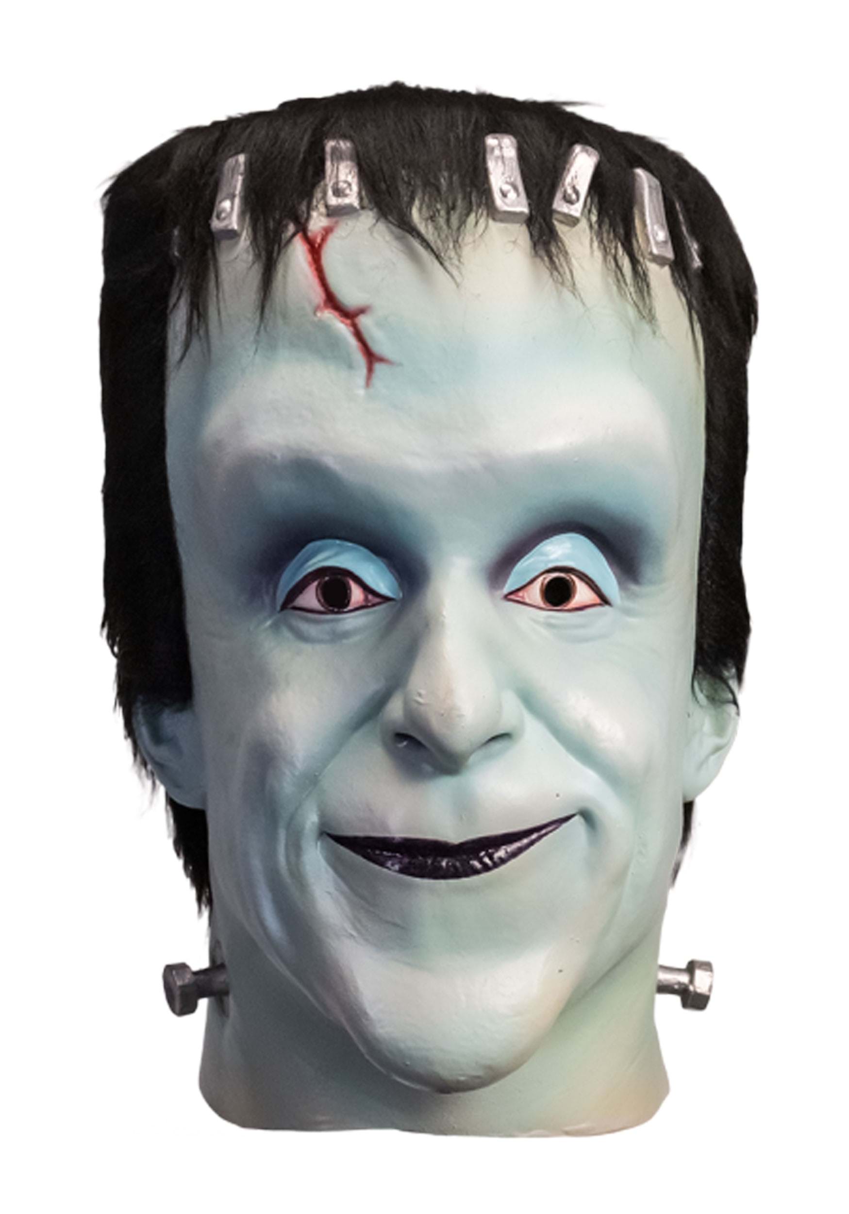 Photos - Fancy Dress Trick or Treat Studios The Munsters Herman Munster Mask for Adults Brown&#