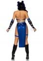 Womens Sexy Blue Mortal Ninja Costume Alt 1