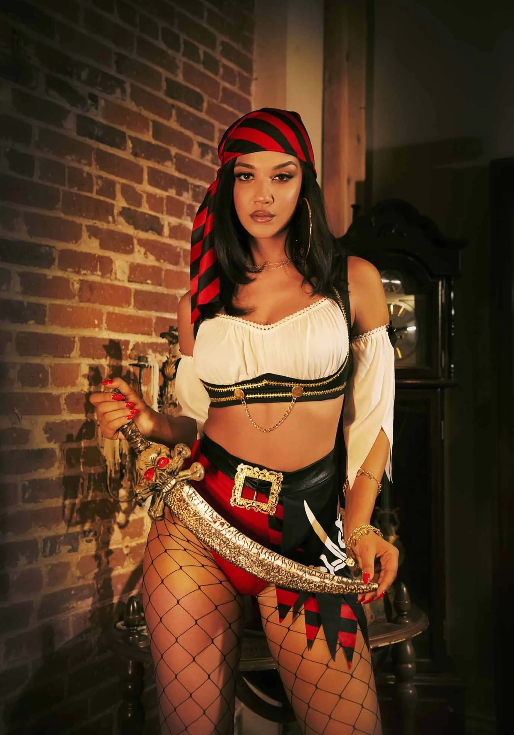 Sexy Wicked Pirate Wench Womens Costume 0562