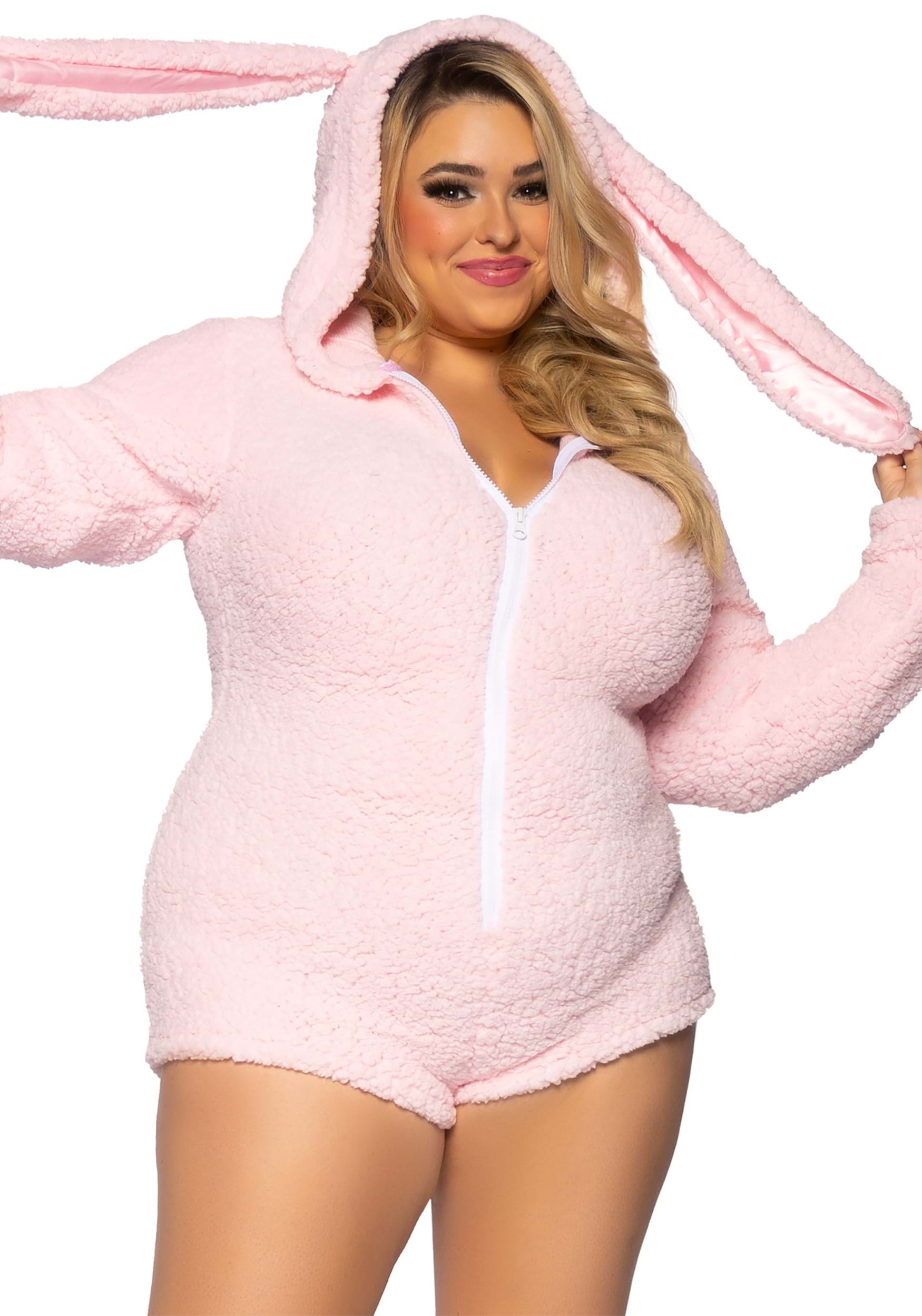 Women's Plus Size Cuddle Bunny Costume
