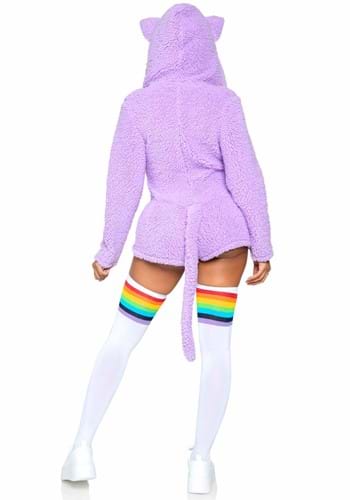 Purple Cuddle Cat Women's Costume