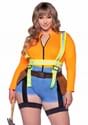 Womens Plus Size Construction Worker Costume