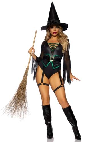 Womens Envious Witch Costume