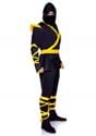 Mens Yellow Ninja Costume Alt 2