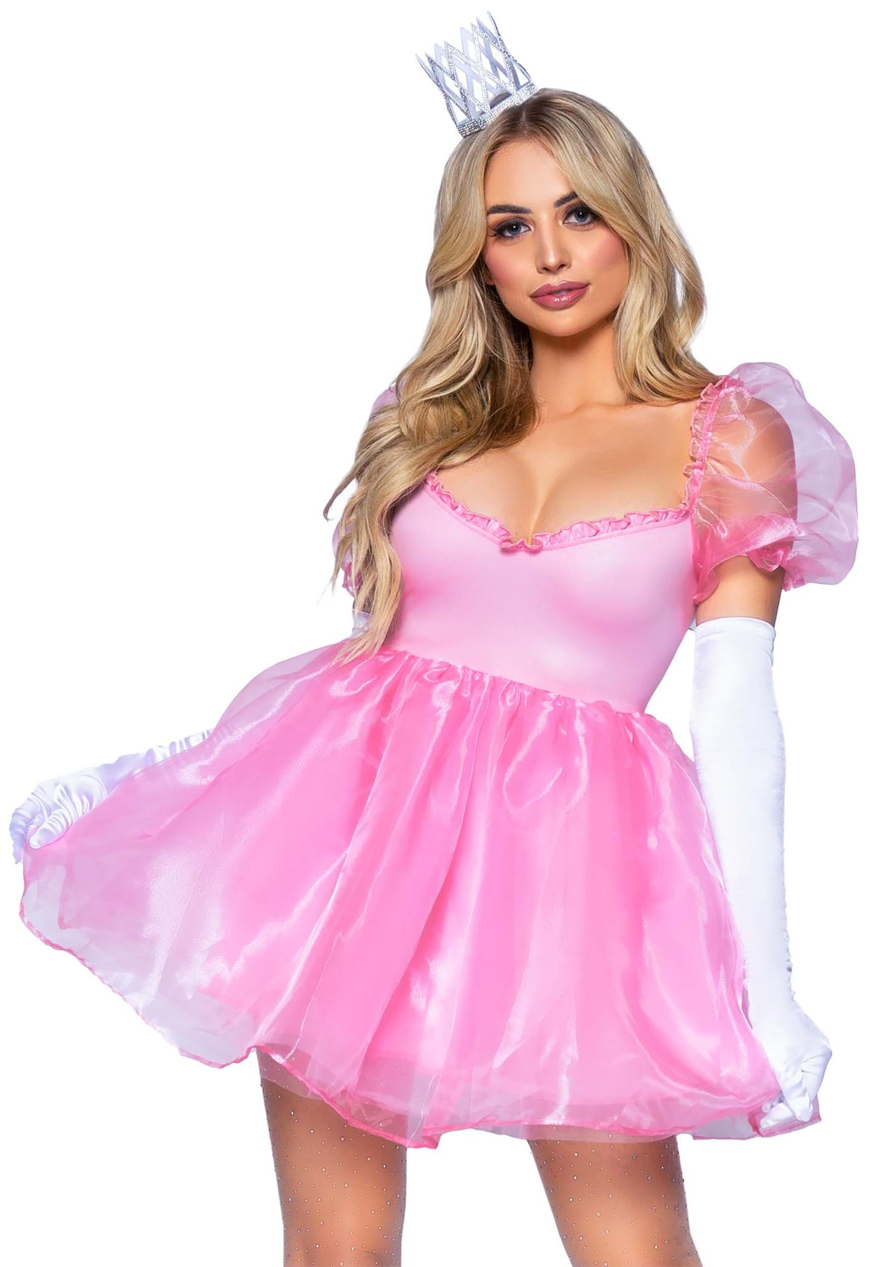 Pink babydoll hot sale dress