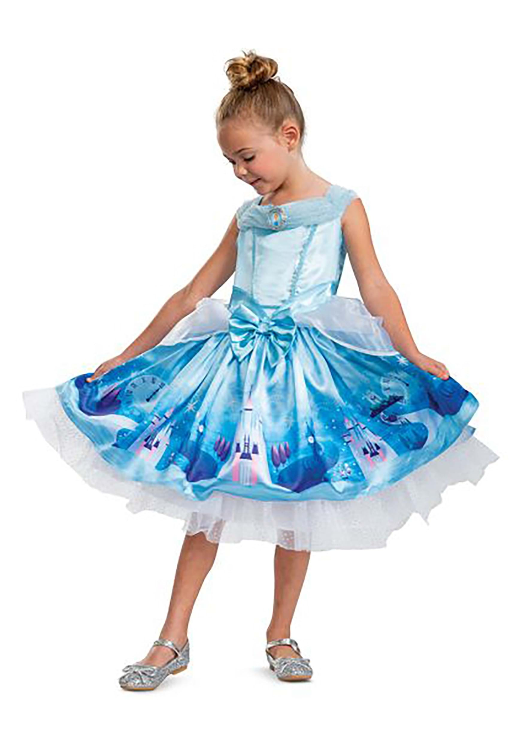 Disfraz de Cinderella para niños de Disney Deluxe Multicolor