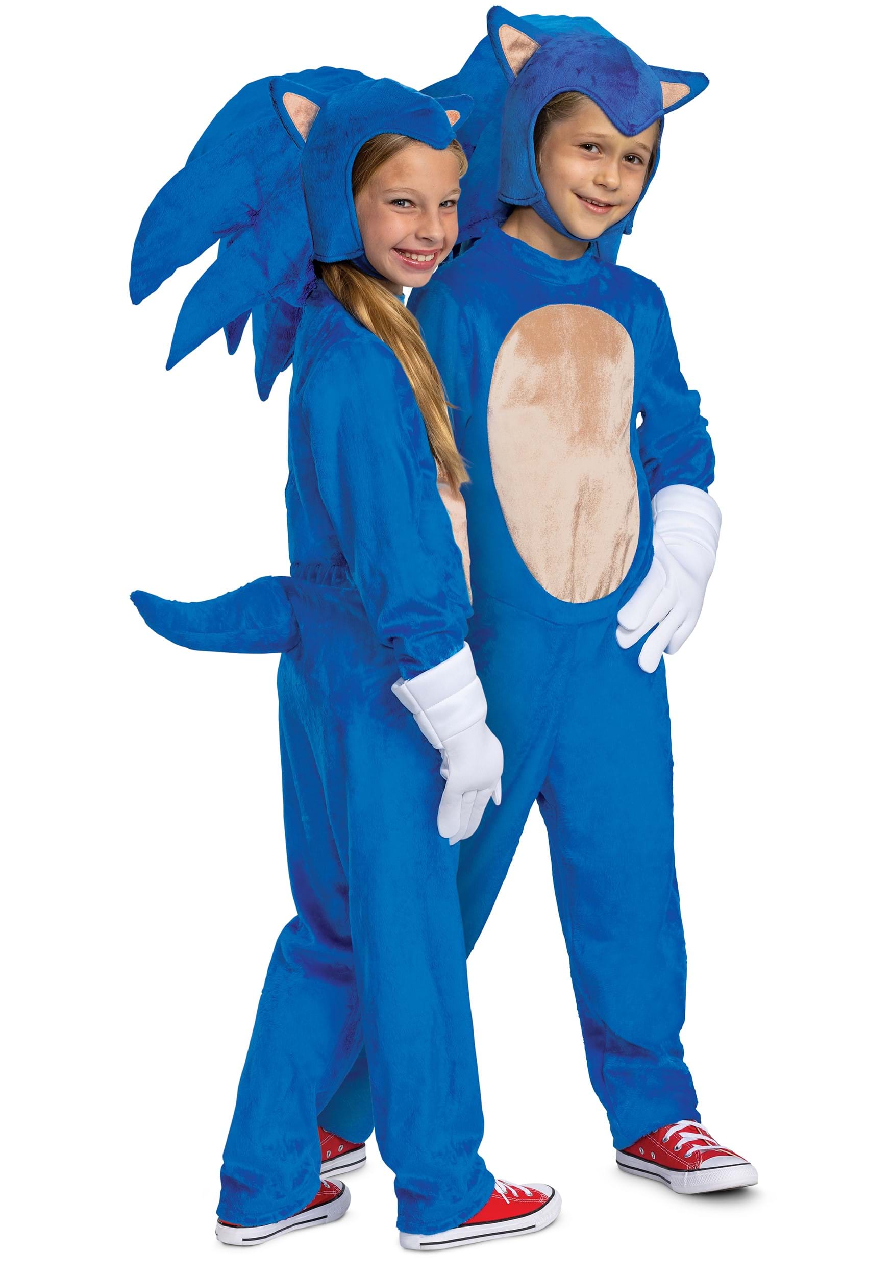 Fantasia infantil Sonic - Child Deluxe Sonic Costume