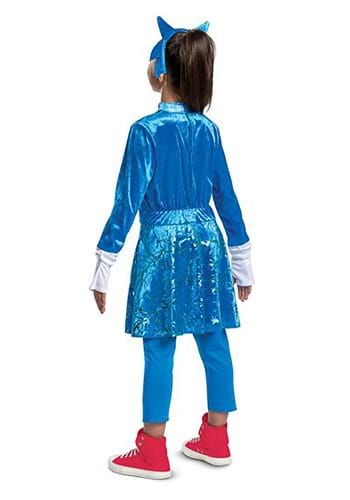 Girl's Sonic 2 The Movie Sonic Costume