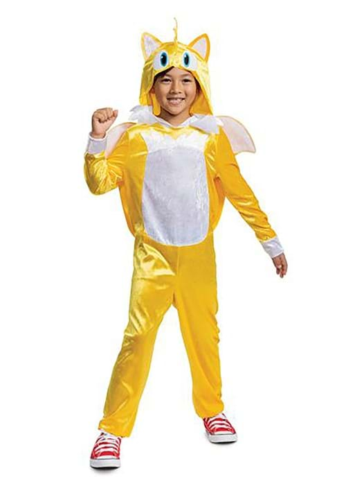 Child Sonic 2 Classic Tails Movie Costume