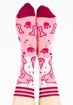 Adult Pink Cerberus Socks Alt 4
