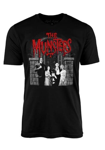 Adult The Munsters Family Portrait Graphic T Shirt