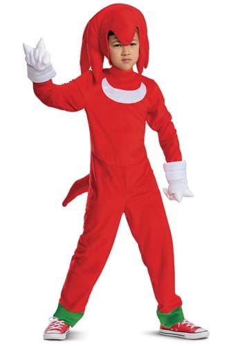 Sonic 2 Knuckles Deluxe Kid's Costume