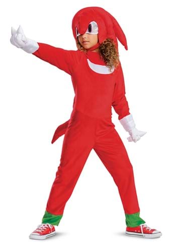 Sonic 2 Knuckles Child Deluxe Costume Alt 2