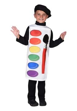 Child Watercolor Paint Palette Costume