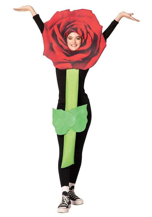 Adult Red Rose Costume