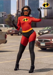The Incredibles Deluxe Women s Mrs Incredible Costume Disney Costumes The Incredibles Deluxe Women s Mrs Incredible Costume Disney Costumes