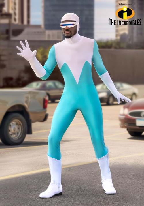The Incredibles Deluxe Adult Frozone Costume-update