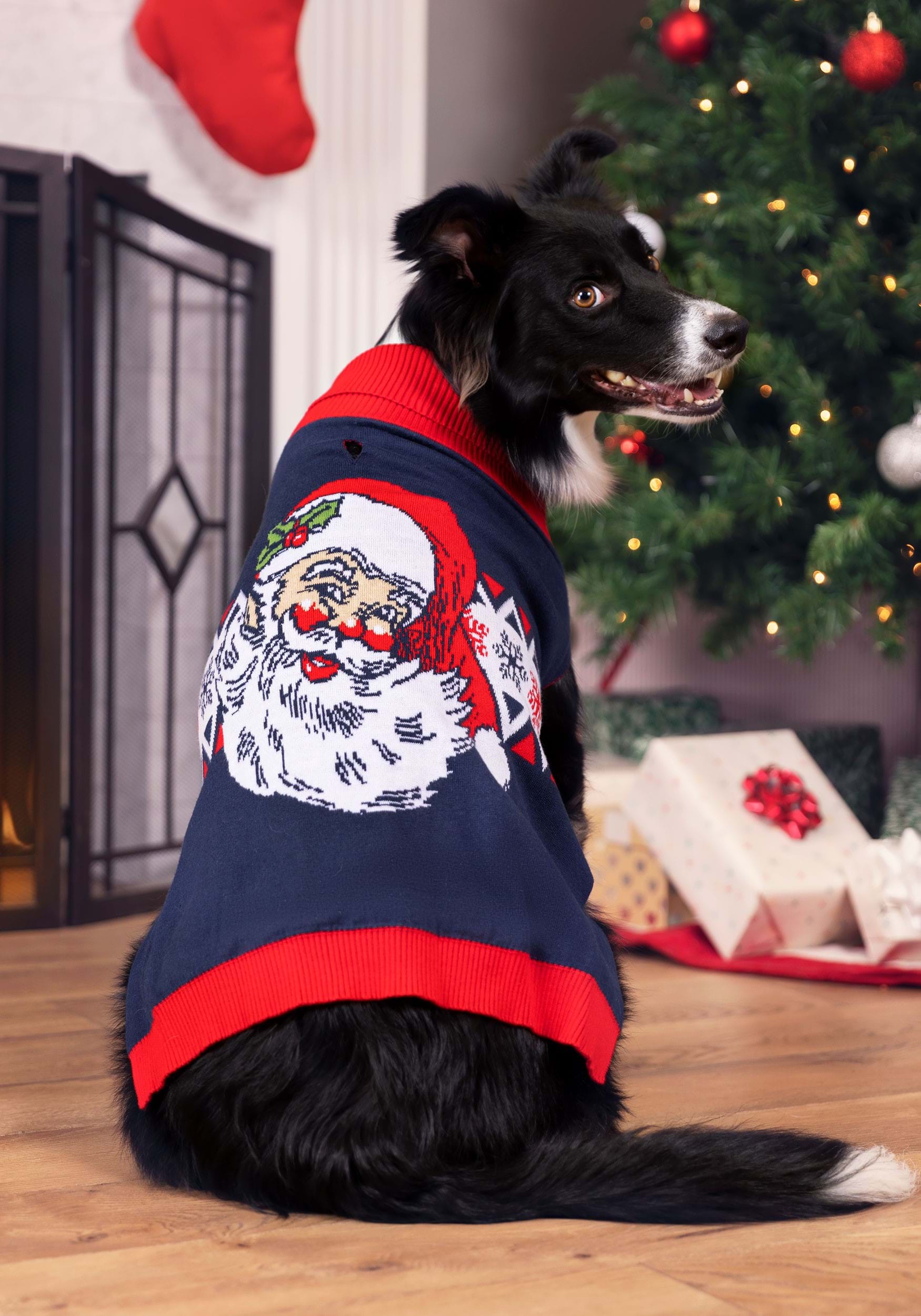 Dog Christmas Tree Sweater