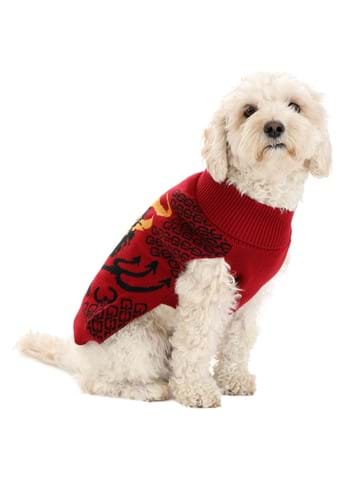 Red Krampus Pet Holiday Sweater | Christmas Sweaters