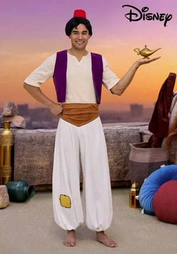 Halloween Adult Men Aladdin Prince Ali Cosplay Costume Fancy Dress