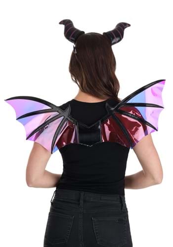 Maleficent Dragon Horns Headband and Wings Kit