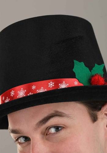 Snowman Adult Costume Top Hat | Christmas Accessories