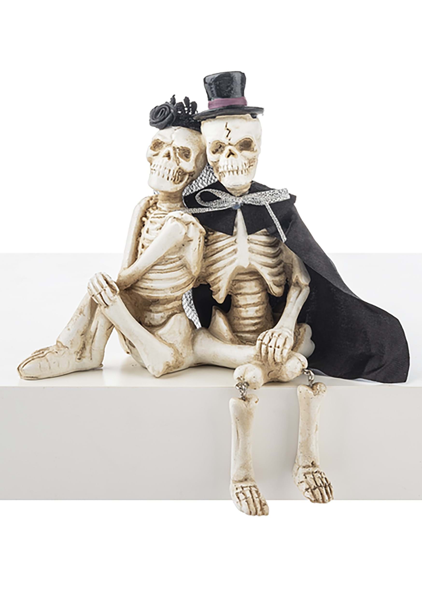 Spooktakular esqueleto pareja de figuras decoración Multicolor Colombia