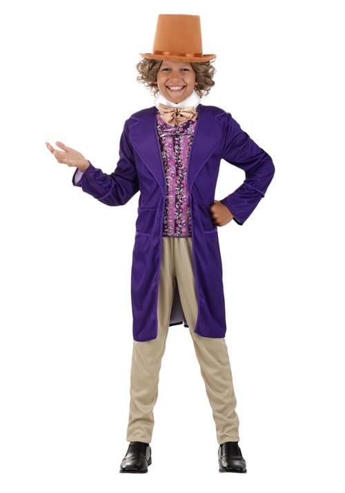 Boys Willy Wonka Costume-main