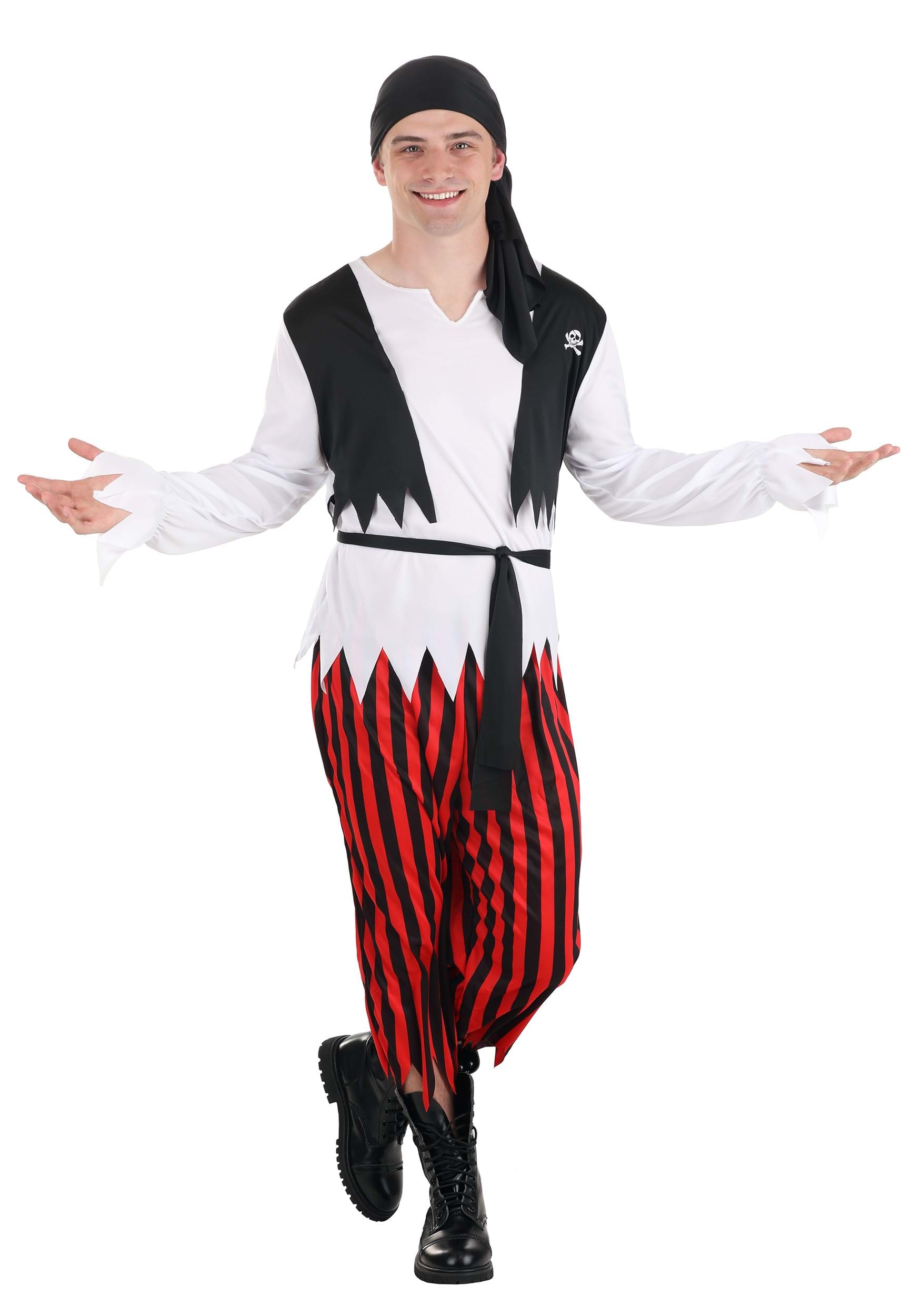 Men's Classic Pirate Costume | Made by Us Costumes