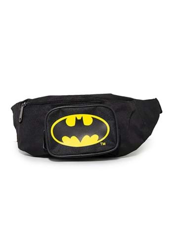 Batman Bat Signal Double Zipper Fanny Pack