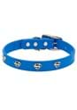 Superman Blue with Shield Embellishments Vegan Dog Collar 1