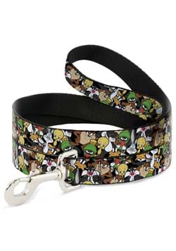 Looney Tunes 6 Character Stacked Dog Leash