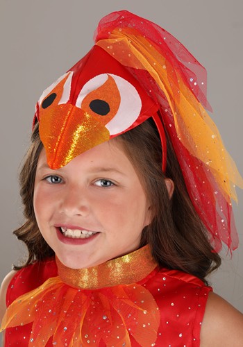 Girl's Red Phoenix Costume Dress