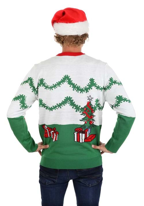 Tom and Jerry Scenic Ugly Christmas Sweater for Adults