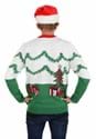 Adult Tom and Jerry Scenic Ugly Christmas Sweater Alt 1