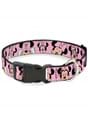 Minnie Mouse Expressions Polka Dot Plastic Clip Dog Collar