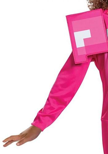 Minecraft Video Game Pink Armor Girl's Costume | Minecraft Costumes