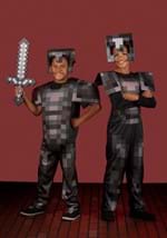 Minecraft Child Netherite Armor Deluxe Costume Alt 5