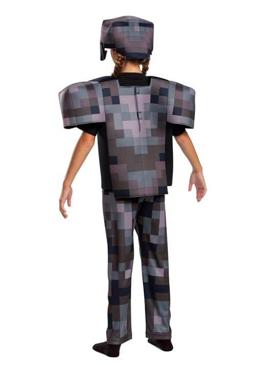 Minecraft Netherite Armor Kid's Deluxe Costume