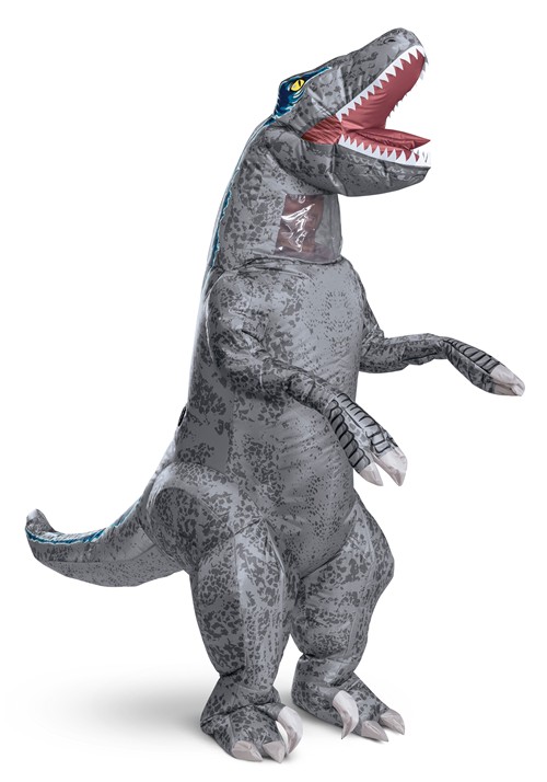 Adult Jurassic World Blue Inflatable Costume 1