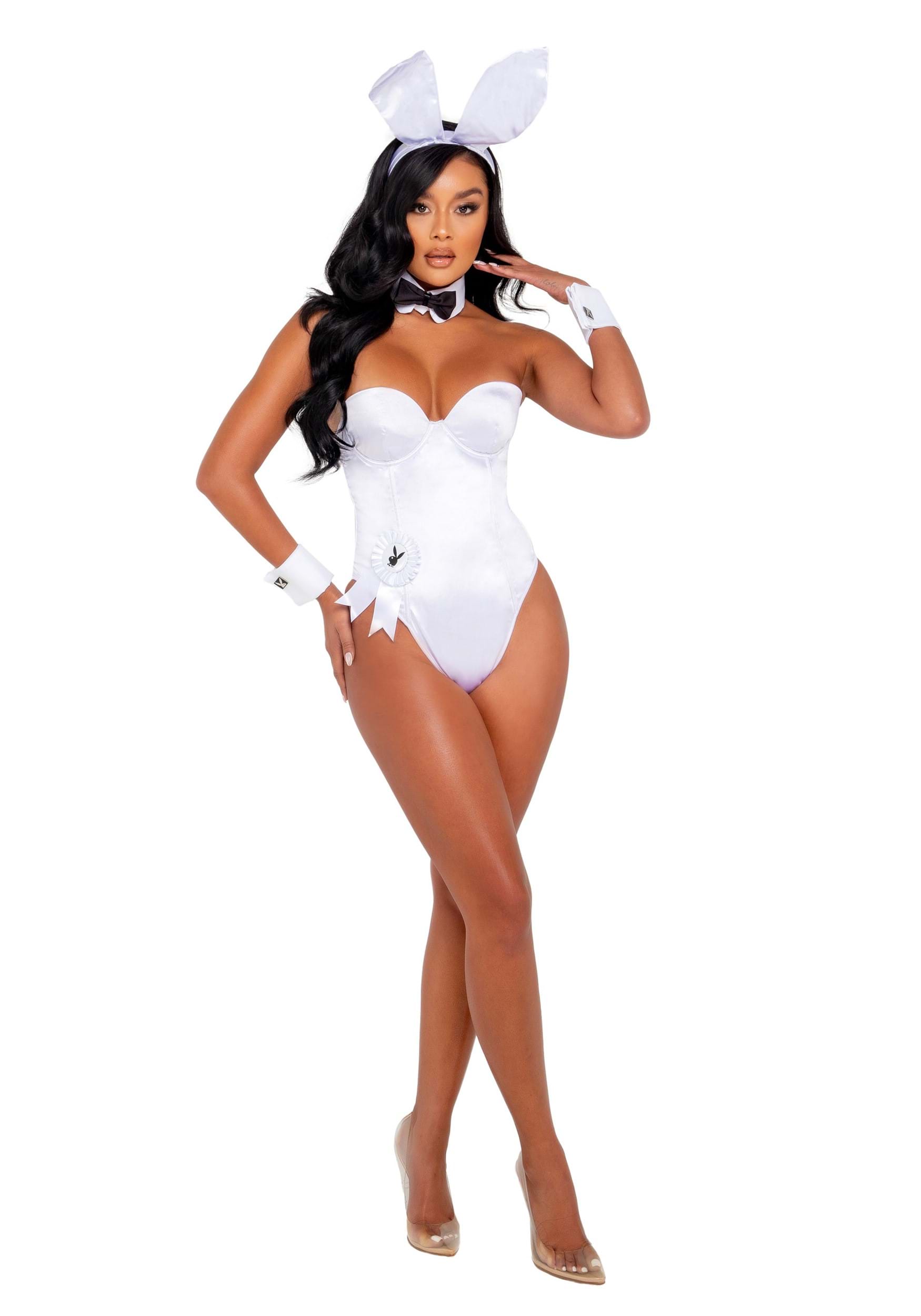 Disfraz de Bunny White Playboy para mujeres Multicolor Colombia
