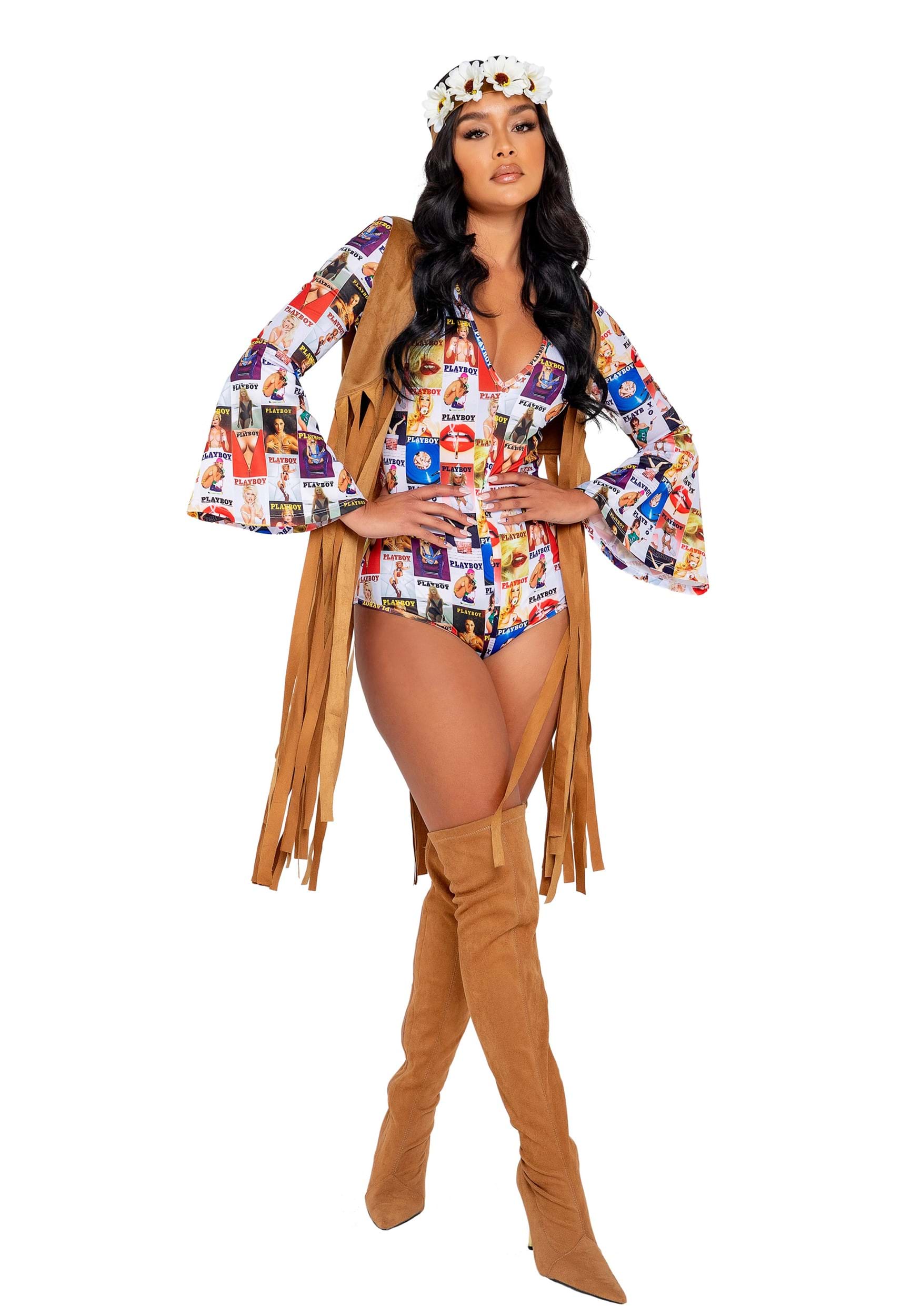 Disfraz de babe groovy femenino Multicolor Colombia